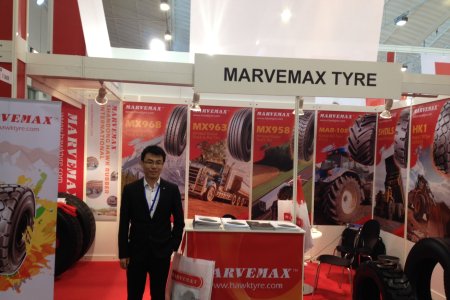 Los neumáticos MARVEMAX se presentaron en el Essen Tire Show 2015 en Alemania